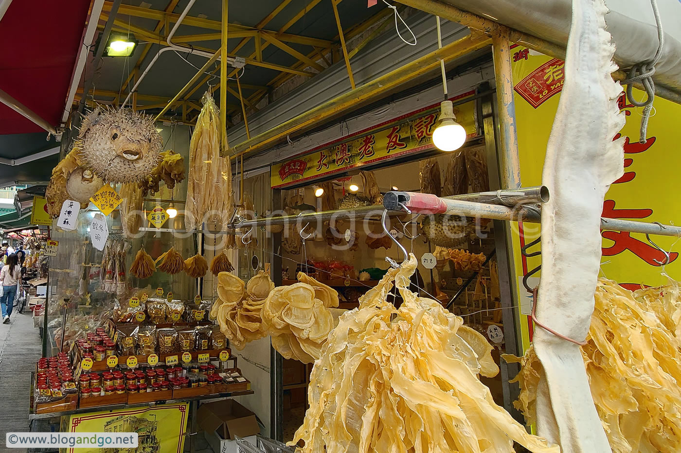 Tai O - Hanging Dried Fish